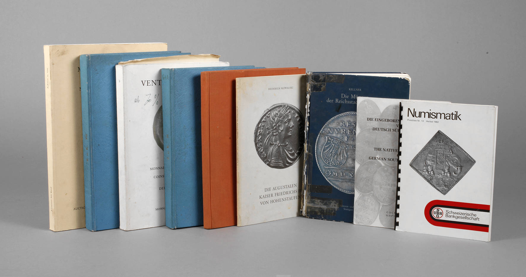 Konvolut Fachliteratur Numismatik