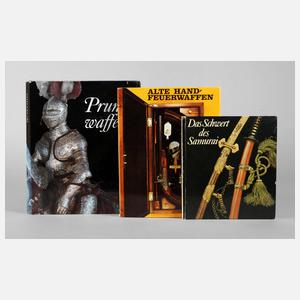 Konvolut Fachliteratur Waffenkunde