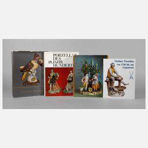 Konvolut Fachbücher Porzellan