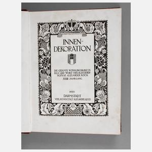 Innendekoration 1922