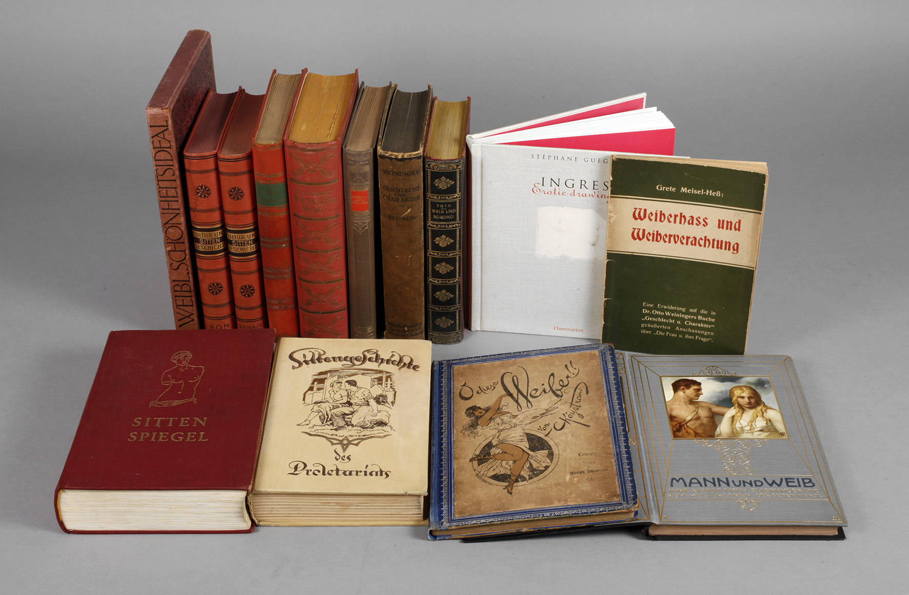 Konvolut Fachliteratur Sittengeschichte