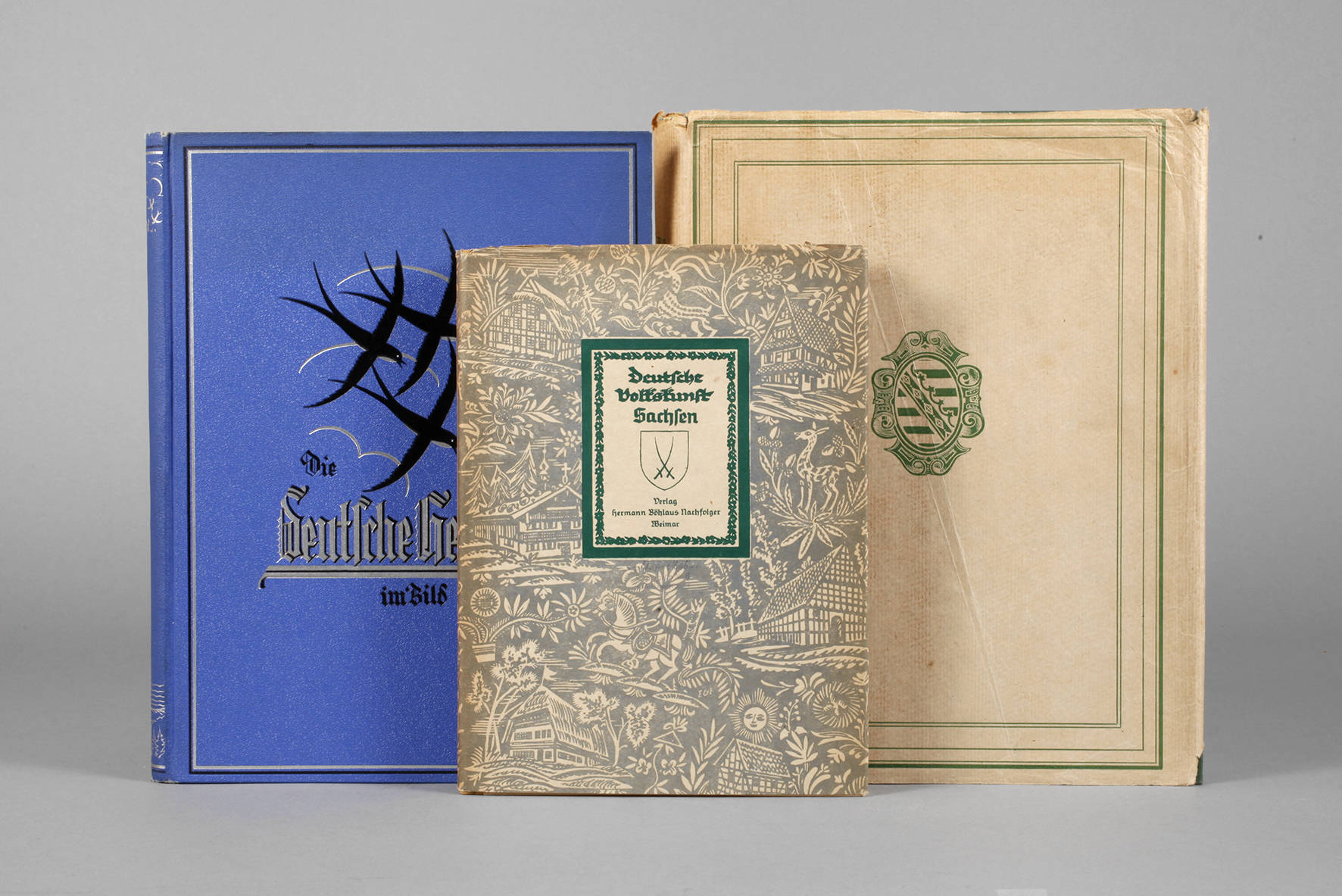 Konvolut Fachliteratur Landeskunde Sachsen