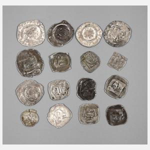 Konvolut Brakteaten und Pfennige