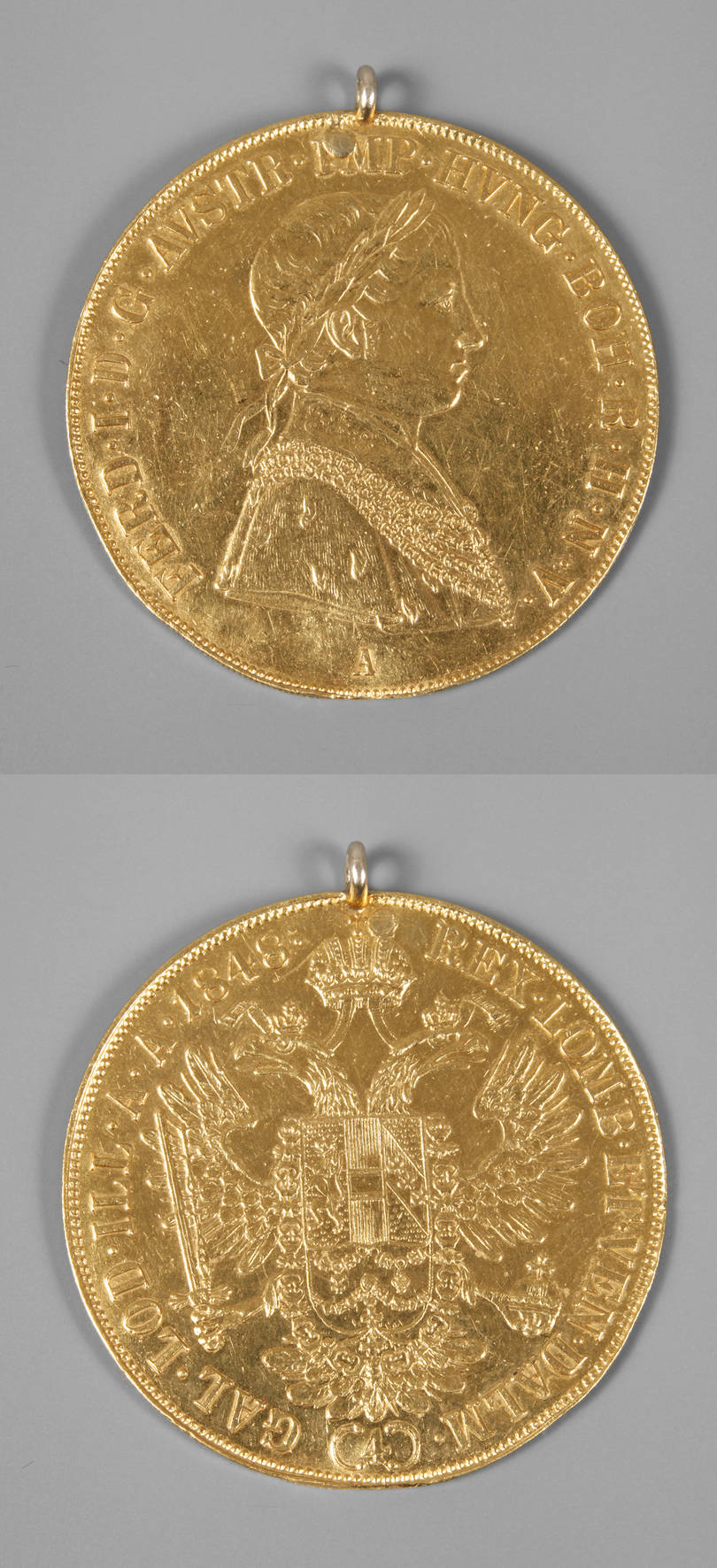Goldmünze Österreich 1848