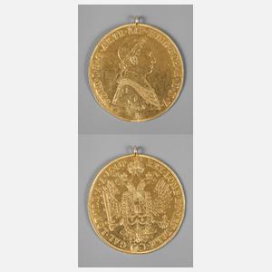Goldmünze Österreich 1848