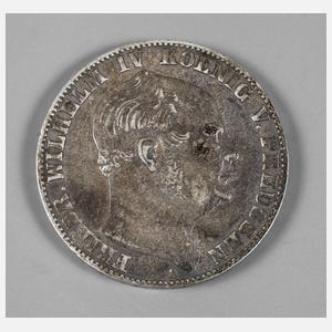 Ausbeutetaler Preußen 1860