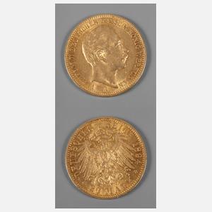 Goldmünze Preußen 1894
