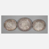 Drei Münzen Preußen111