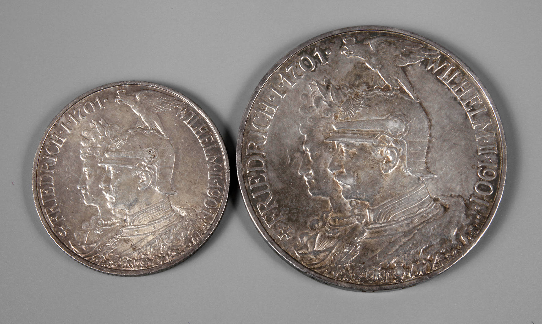 Zwei Münzen Preußen