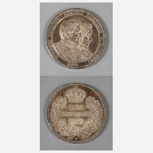 Doppeltaler Sachsen 1872
