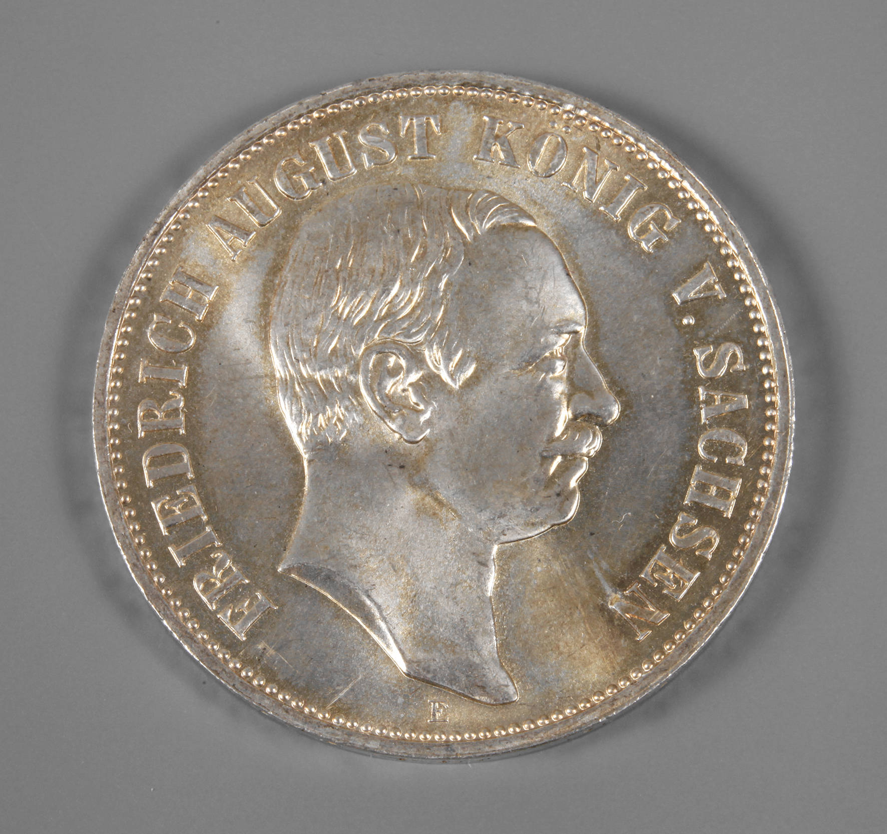 Fünf Mark Sachsen 1914