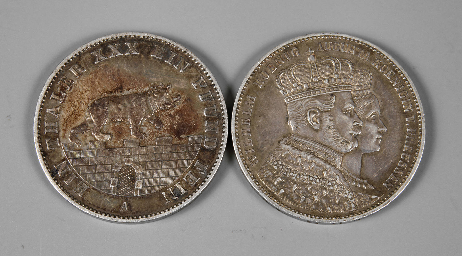 Zwei Münzen Deutsches Reich