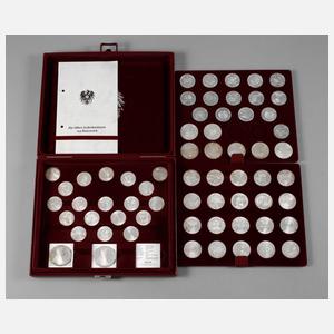 Sammlung Silbergedenkmünzen Österreich