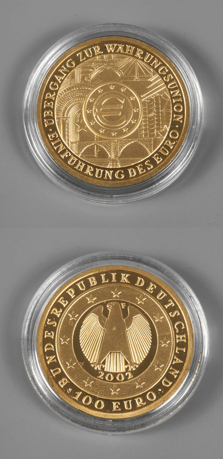 Goldmünze BRD 2002