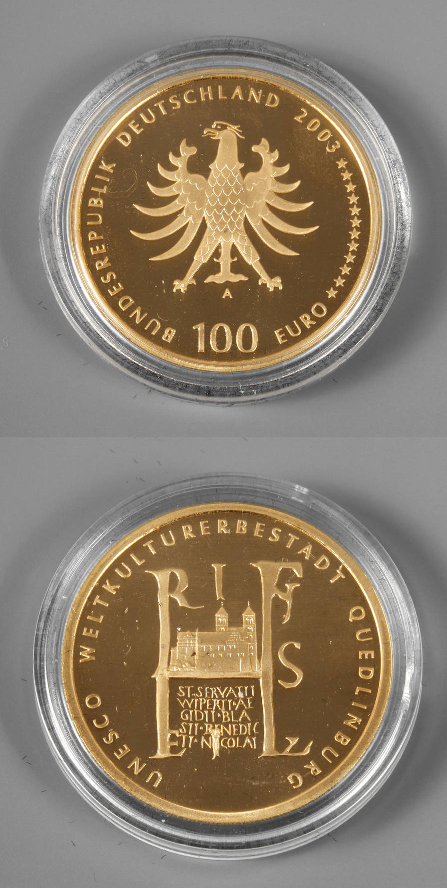 Goldmünze BRD 2003