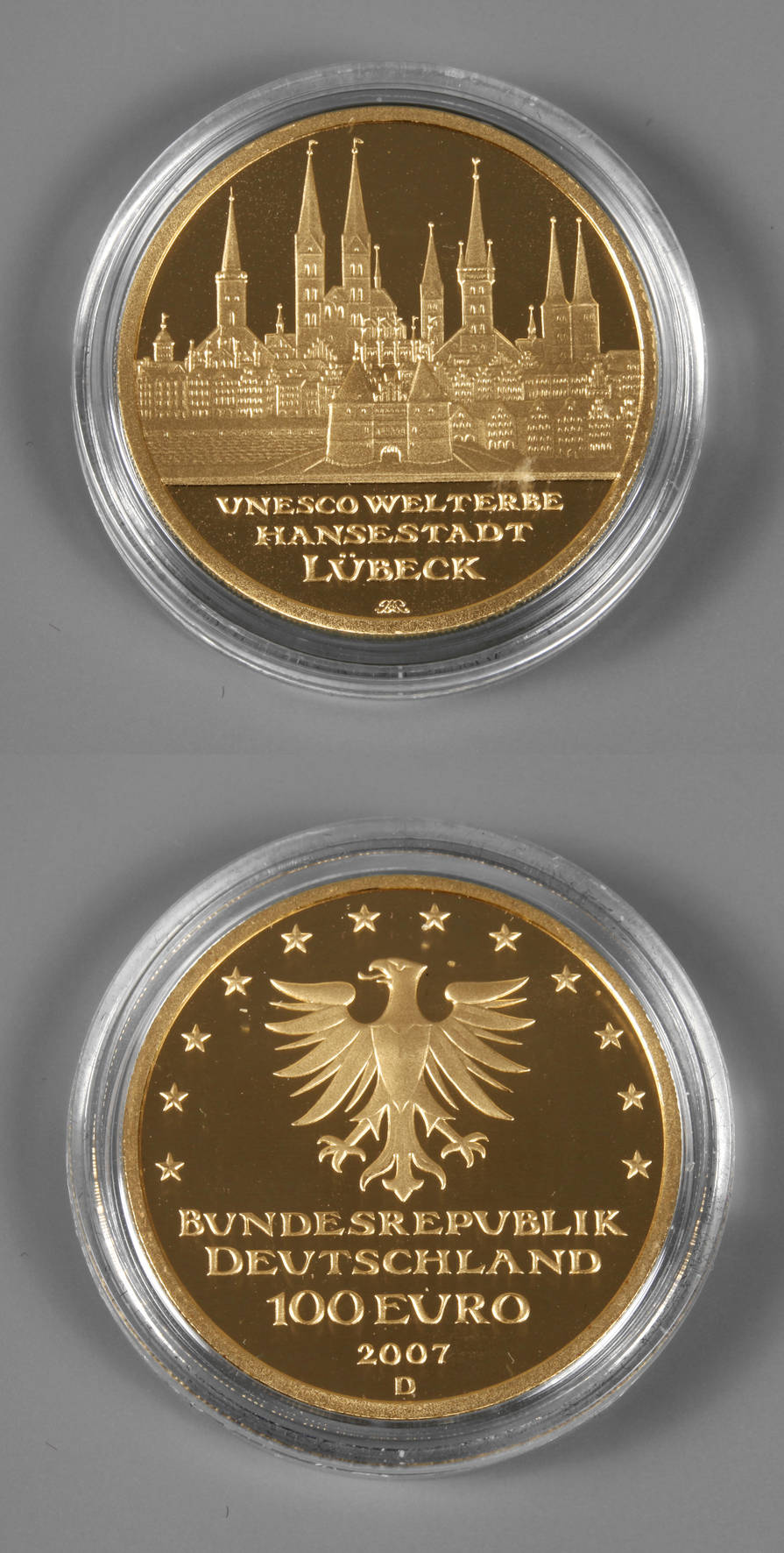 Goldmünze BRD 2007