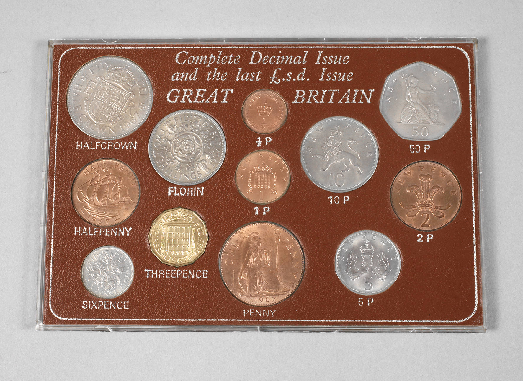 Münzsatz Großbritannien 1967