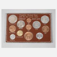 Münzsatz Großbritannien 1967111