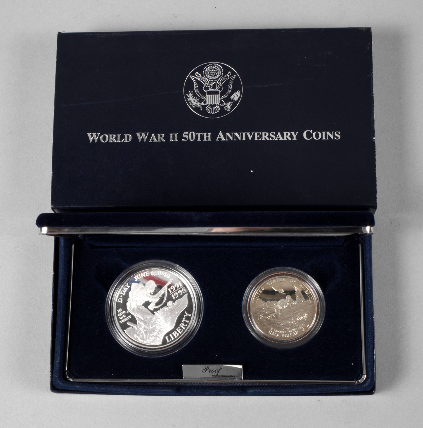 Zwei Gedenkmünzen USA