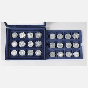 24 Silberdollar Kanada