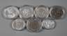 Sieben Münzen