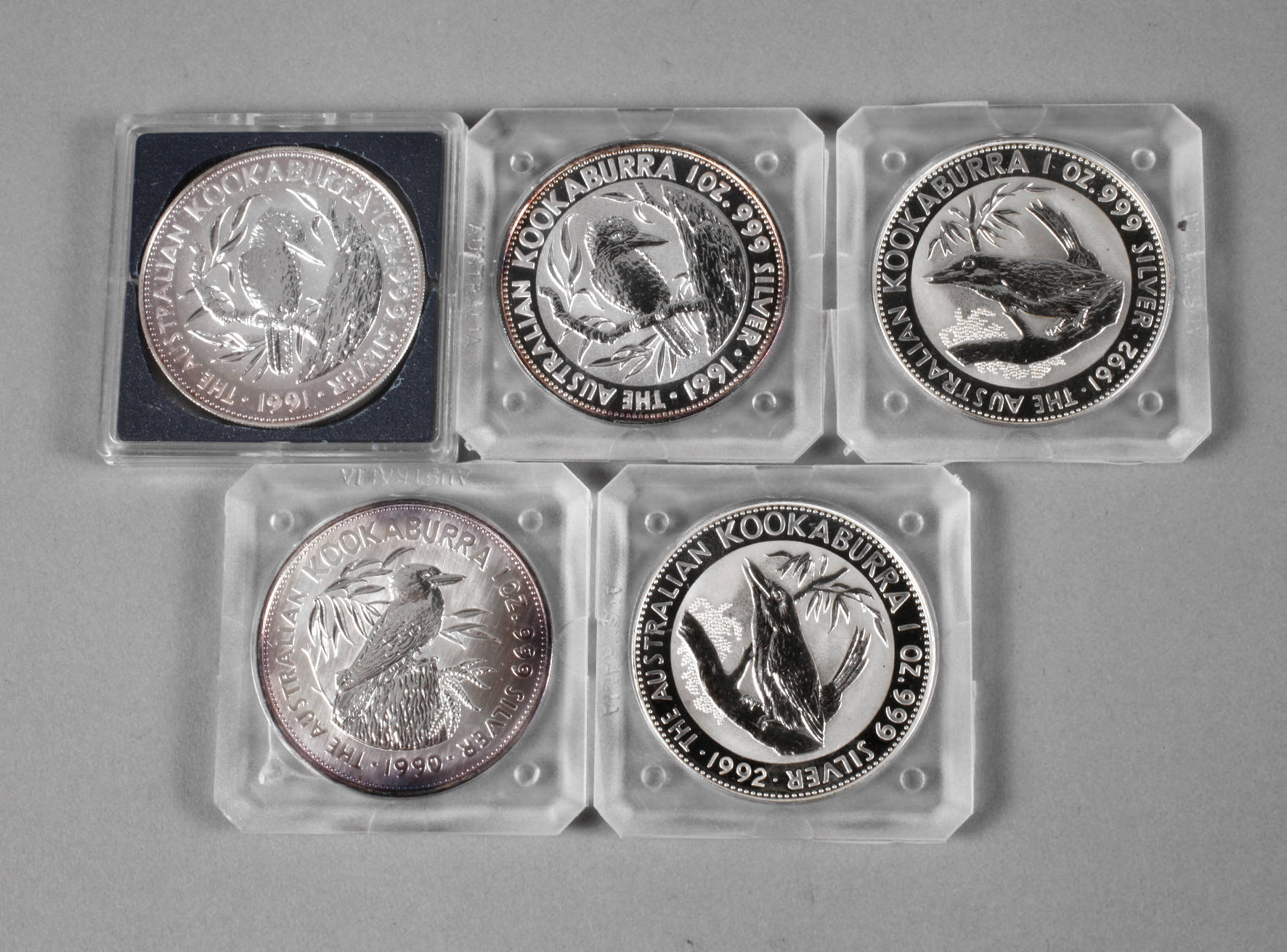 Fünf Silberdollar Australien