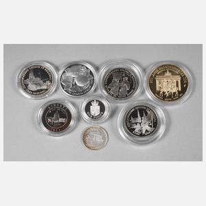 Konvolut Sondermünzen international