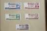 Zwei gerahmte Sätze Banknoten DDR