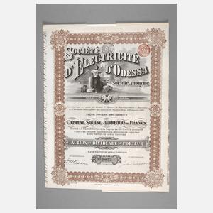 Aktie Elektrizitätsgesellschaft Odessa