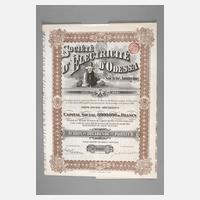 Aktie Elektrizitätsgesellschaft Odessa111