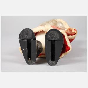 Laufpuppe als Weihnachtsmann