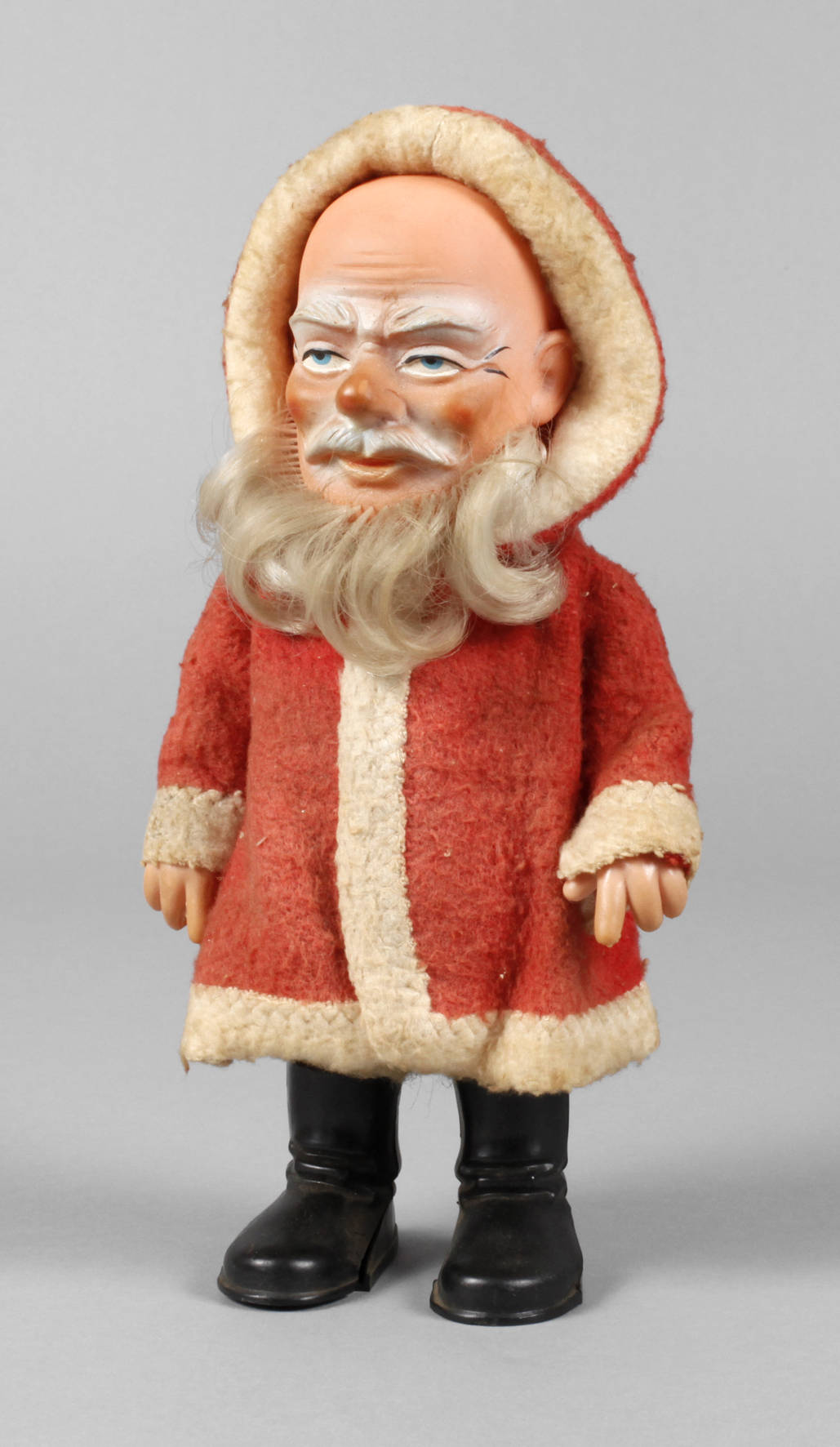 Laufpuppe als Weihnachtsmann