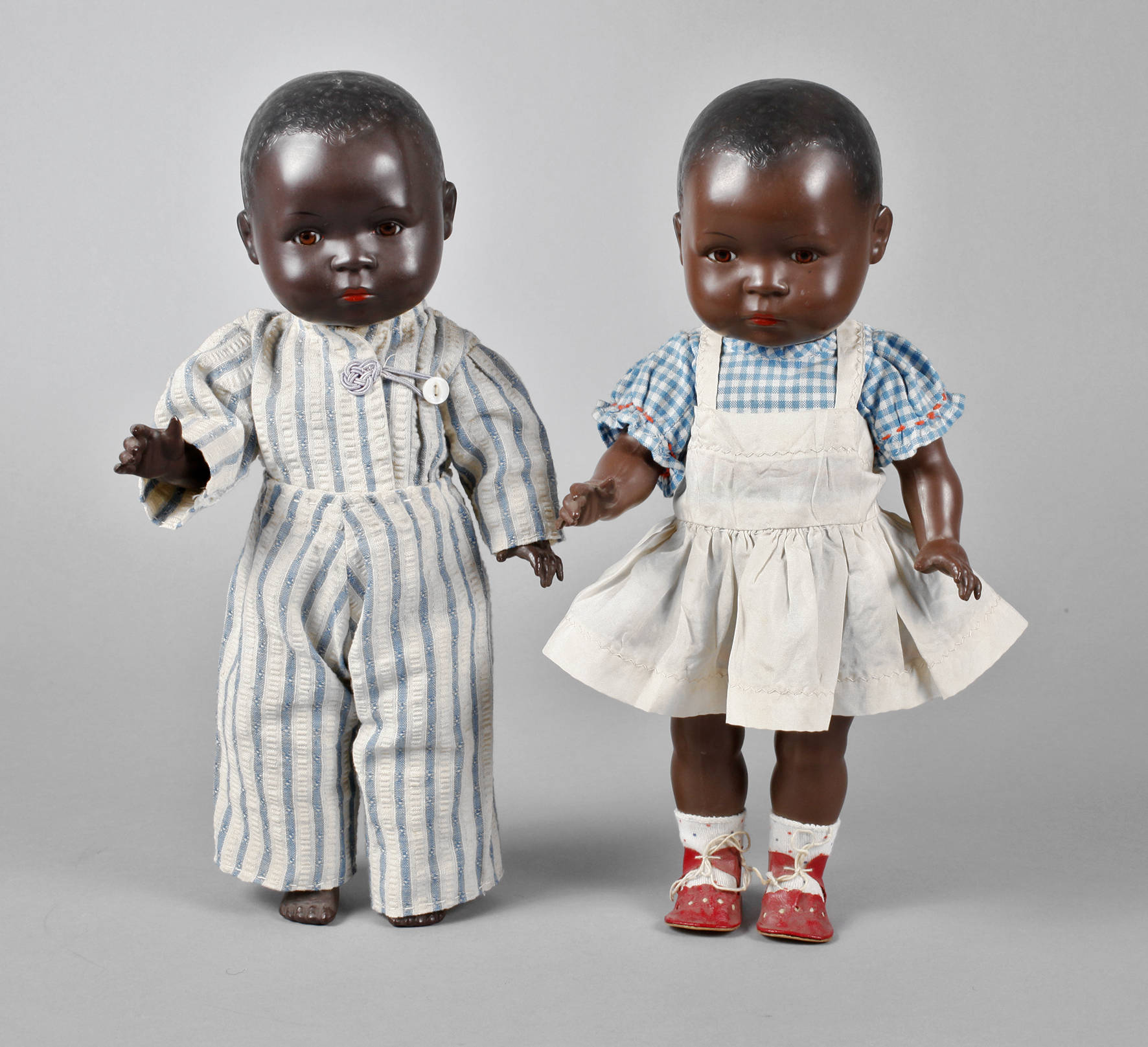 Schildkröt Celluloidpuppen als Paar