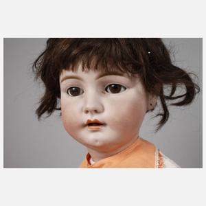 Franz Schmidt & Co. große Porzellankopfpuppe