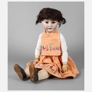 Franz Schmidt & Co. große Porzellankopfpuppe