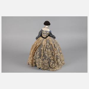 Teepuppe mit Wachskopf