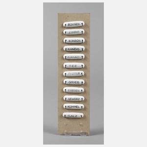 Porzellanschilder für Kaufmannsladen