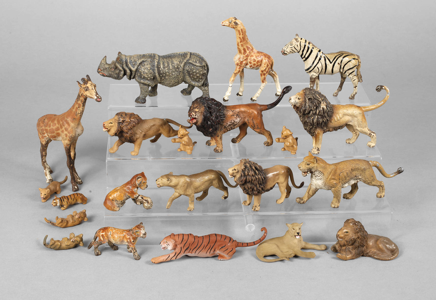 Konvolut Lineol Zootiere