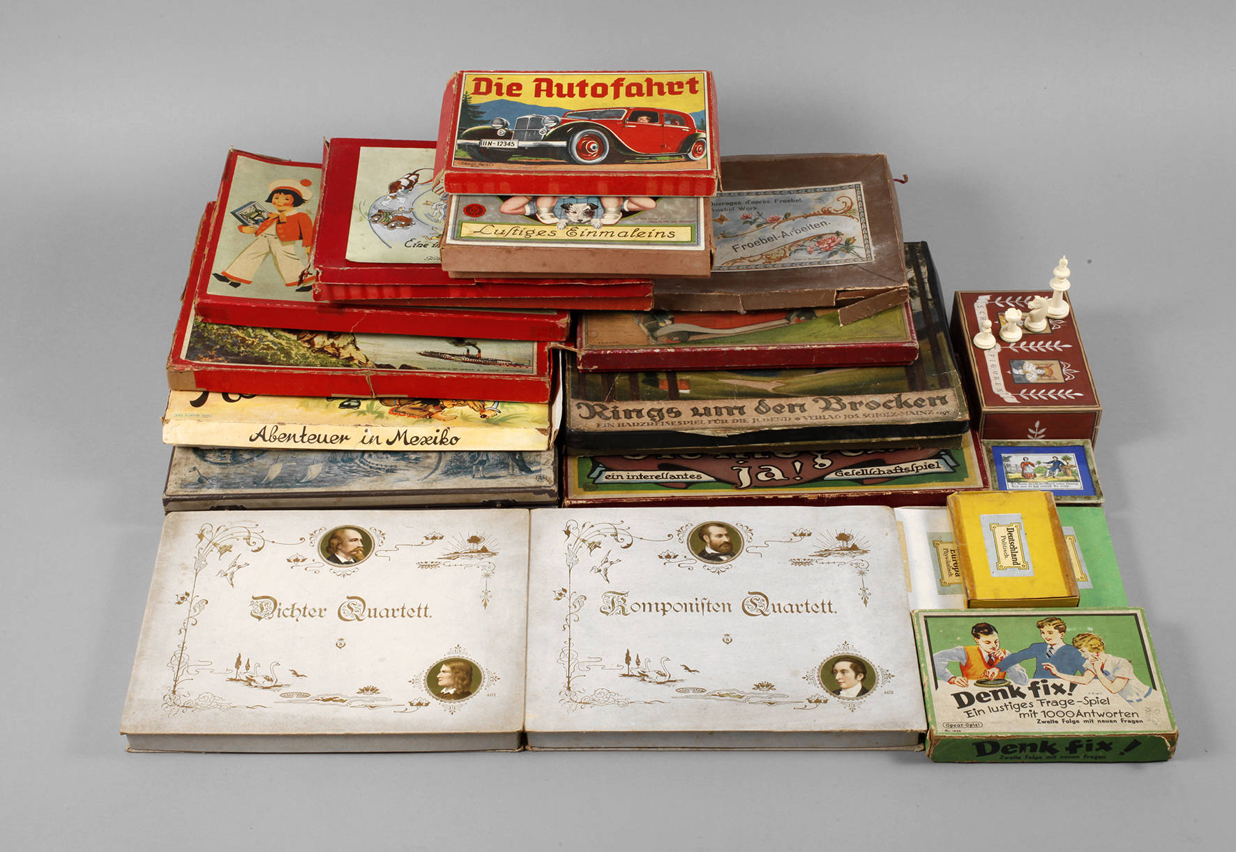 Großes Konvolut Gesellschaftsspiele