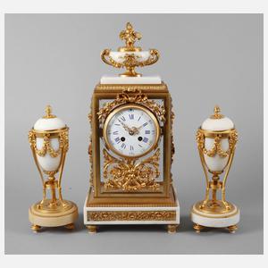 Uhrengarnitur Bronze