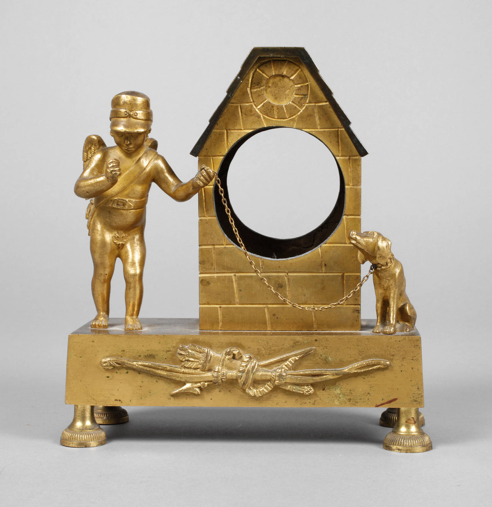 Uhrengehäuse Bronze