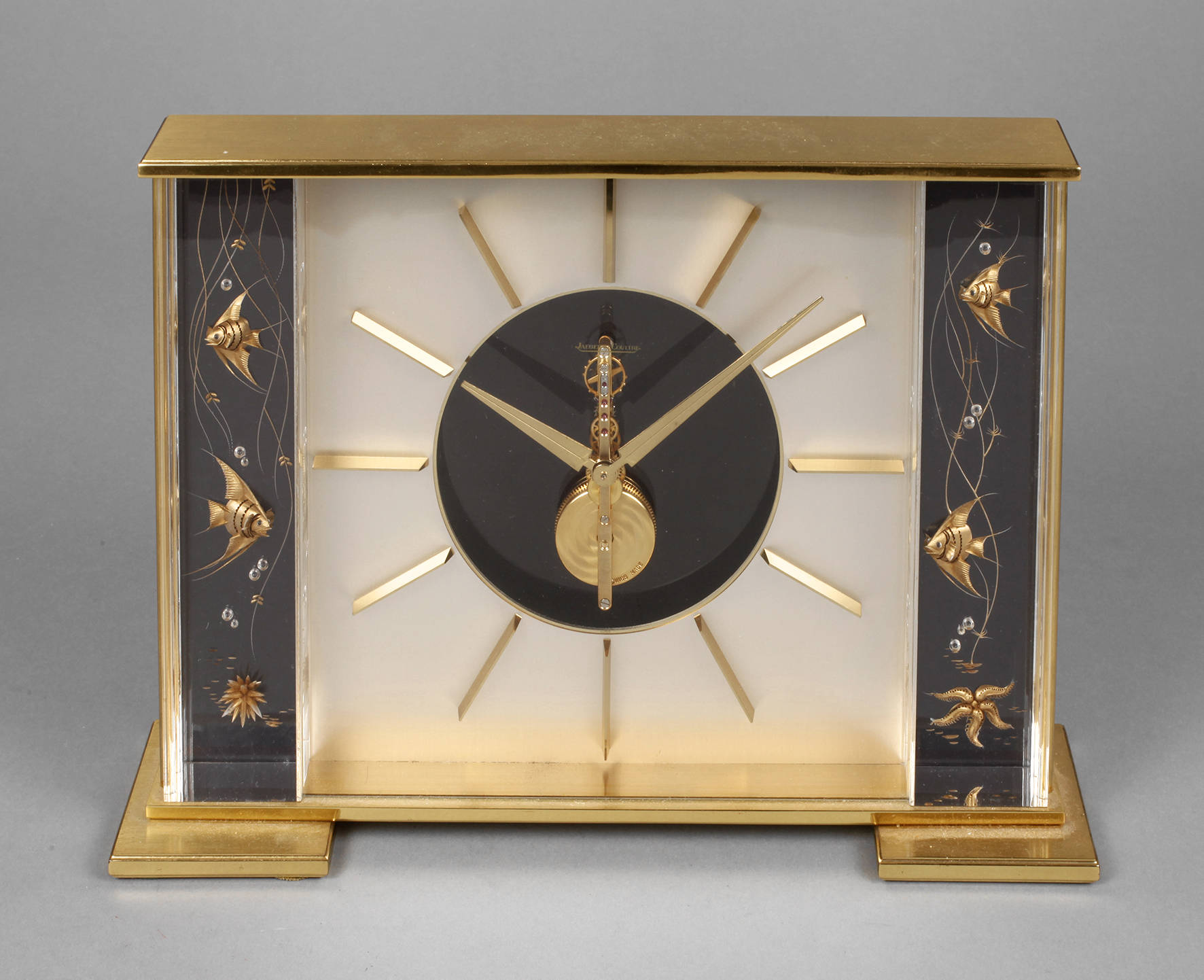 Jaeger Le Coultre Tischuhr ”Aquarium”