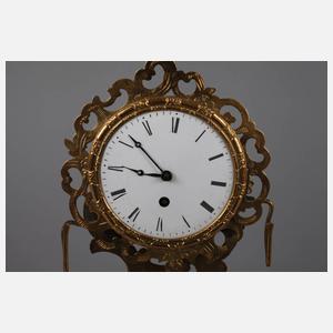 Tischuhr mit Spindelhemmung