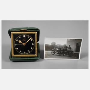 Werbeuhr Horex und Foto