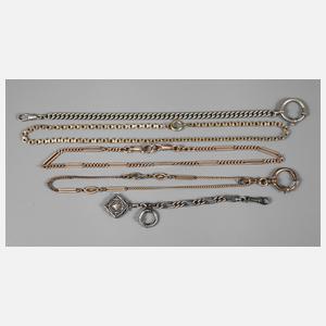 Posten Taschenuhrenketten