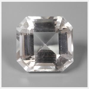 Bergkristall im Emerald-Cut