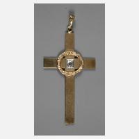 Kreuzanhänger mit Diamant111
