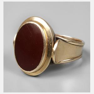 Herrenring mit Karneol