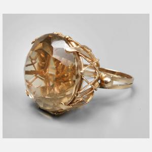 Ring mit Citrin