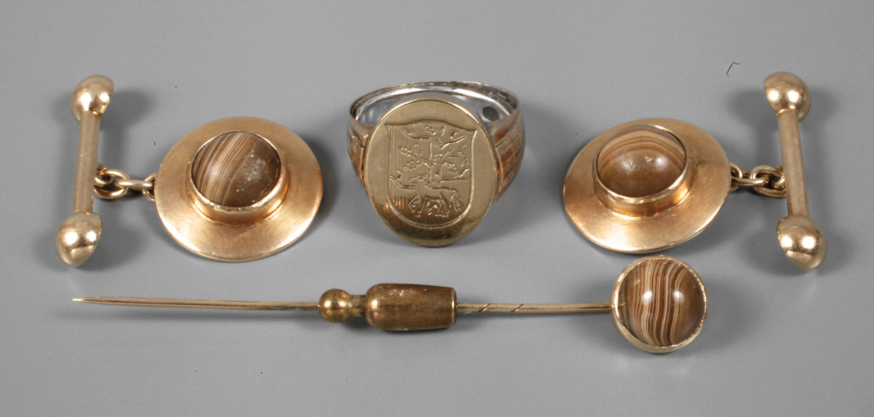 Konvolut Herrenschmuck